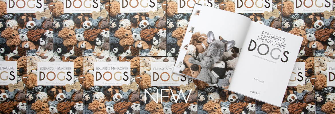 dogs puppies crochet pattern animal book Kerry Lord